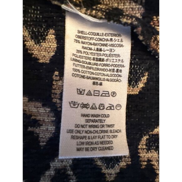 Free People Leopard Print Flared Skirt Size 2 Mob Wife - Picture 4 of 6